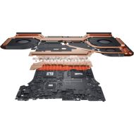 Laptop Dell Alienware M18 R2, Procesor gen 14 Intel Core i9-14900HX up to 5.8GHz, 18.0" QHD+ (2560x1600) 165Hz, RAM 64GB DDR5 5200MHz (2x32GB), 2TB SSD M.2 PCIe NVMe, NVIDIA GeForce RTX 4090 16GB, culoare Dark Metallic Moon, Windows 11 Pro