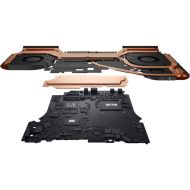 Laptop Dell Alienware M18 R2, Procesor gen 14 Intel Core i9-14900HX up to 5.8GHz, 18.0" QHD+ (2560x1600) 165Hz, RAM 64GB DDR5 5200MHz (2x32GB), 2TB SSD M.2 PCIe NVMe, NVIDIA GeForce RTX 4090 16GB, culoare Dark Metallic Moon, Windows 11 Pro