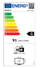 LED TV 4K 55''(139cm) SONY 55X75WL