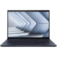 Laptop ASUS ExpertBook B5, procesor Intel Core Ultra 7 155H, up to 4.8GHz, 16", WUXGA (1920 x 1200) 300nits, RAM 64GB DDR5, 1TB SSD M.2 PCIe NVMe, Intel Arc Graphics, culoare Star Black, Windows 11 Pro