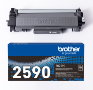 Toner original Brother TN2590, culoare black pentru Brother MFC-L2922DW, MFC-L2862DW, MFC-L2802DN, MFC-2802DW, DCP-L2640DN, DCP-L2600D, DCP-L2622DW, HL-L2460DN, HL-2442DW, HL-L2402D, capacitate 1.200 pagini