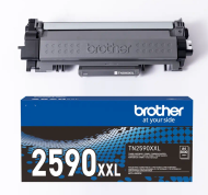 Toner original Brother TN2590XXL, culoare black pentru Brother MFC-L2922DW, MFC-L2862DW, MFC-L2802DN, MFC-2802DW, DCP-L2640DN, DCP-L2600D, DCP-L2622DW, HL-L2460DN, HL-2442DW, HL-L2402D, capacitate 5.000 pagini