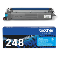 Toner original Brother TN-248C, culoare cyan pentru Brother DCP-L3560CDW, MFC-L8340CDW, HI-L8230CDW, HI-L8240CDW, HL-L3220CW, DCP-L3520CDW, MFC-L3740CDW, MFC-L8390CDW, capacitate 1.000 pagini