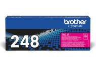 Toner original Brother TN-248M, culoare magenta pentru Brother DCP-L3560CDW, MFC-L8340CDW, HI-L8230CDW, HI-L8240CDW, HL-L3220CW, DCP-L3520CDW, MFC-L3740CDW, MFC-L8390CDW, capacitate 1.000 pagini