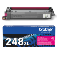 Toner original Brother TN-248XLM, culoare magenta pentru Brother DCP-L3560CDW, MFC-L8340CDW, HI-L8230CDW, HI-L8240CDW, HL-L3220CW, DCP-L3520CDW, MFC-L3740CDW, MFC-L8390CDW, capacitate 2.300 pagini