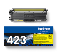 Toner original Brother TN-423Y, culoare yellow pentru Brother MFC-L8900CDW, MFC-L8690CDW, DCP-L8260CDW, HL-L8360CDW, DCP-L8410CDW, capacitate 4.000 pagini