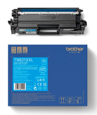 Toner original Brother TN821XXLC, culoare cyan pentru Brother MFC-L9630CDN, MFC-L9670CDN, HL-L9430CDN, HL-L9470CDN capacitate 12.000 pagini