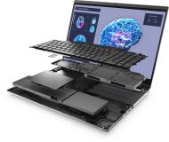 Laptop Dell Precision 7680, Procesor gen 13 Intel Core i9-13950HX up to 5.5GHz, 16.0" FHD+ (1920x1200) WLED WVA Anti-Glare 60Hz 500nits, RAM 32GB DDR5 5600MHz CAMM (1x32GB), 1TB SSD M.2 PCIe Gen4, NVIDIA RTX 3500 Ada 12GB, culoare Titan grey, Windows 11 P