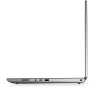 Laptop Dell Precision 7680, Procesor gen 13 Intel Core i9-13950HX up to 5.5GHz, 16.0" FHD+ (1920x1200) WLED WVA Anti-Glare 60Hz 500nits, RAM 32GB DDR5 5600MHz CAMM (1x32GB), 1TB SSD M.2 PCIe Gen4, NVIDIA RTX 3500 Ada 12GB, culoare Titan grey, Windows 11 P