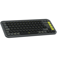 LOGITECH POP ICON COMBO - GRAPHITE - US INT'L - BT  - INTNL-973