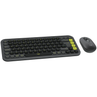 LOGITECH POP ICON COMBO - GRAPHITE - US INT'L - BT  - INTNL-973