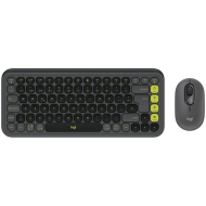 LOGITECH POP ICON COMBO - GRAPHITE - US INT'L - BT  - INTNL-973