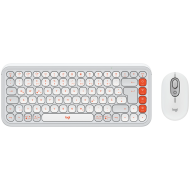 LOGITECH POP ICON COMBO - OFF WHITE - US INT'L - BT  - INTNL-973