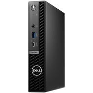 Desktop PC Dell OptiPlex 7020 MFF, Procesor 12ᵗʰ Gen Intel Core i5-12500T up to 4.4 GHz, RAM 16GB (1x16GB) DDR5, 512GB SSD M.2 PCIe NVMe, Intel UHD Graphics, Linux