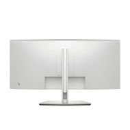 Monitor LED Dell curbat U3425WE, 34" WQHD (3440x1440), IPS, 300nits, 5ms, 120Hz, culoare silver