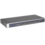 Netgear XS716E ProSAFE 10-Gigabit Ethernet Web Managed (Plus) Switch 16 x 10-Gigabit Copper with one combo copper/SFP+ Fiber port (Web Managed)