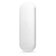 Ubiquiti airMAX NanoStation 5AC, UISP-supported WiFi radio designed for point-to-point and customer premises applications, 5 GHz, 15+ km link range, 450+ Mbps throughput, Secondary LAN with PoE out support, PoE adapter included,Pole and wall mounting