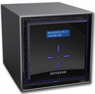 ReadyNAS RN424 4 Bay Diskless High Performance NAS, up to 40TB Capacity, Intel 1.5GHz Dual Core Processor, 2GB RAM