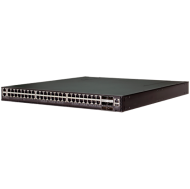 EDGECORE AS5835-54T, 48-Port 10G-BASET with 6x100G QSFP28 uplinks, ONIE software installer, Broadcom Trident III.X5 , Intel Denverton CPU, dual AC 600W PSUs and 4 + 1 Fan Modules with port-to-power airflow, 2 front rack mounting ears included
