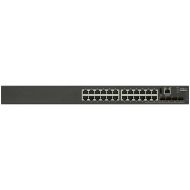 EDGECORE 24 x GE PoE+ + 4 GE SFP L2+ Swtich PoE Budget max. 190W