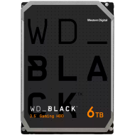HDD Desktop WD Black 6TB CMR, 3.5'', 128MB, 7200 RPM, SATA-EOL->WD6004FZBX