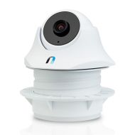 Ubiquiti Indoor Video Camera UniFi UVC-Dome, 1x10/100 RJ45, microSD Card Slot, Microphone, IR LED with Mechanical IR Cut Filter, Passive PoE, 24V 0.5A PoE Adapter, 720 HD, 30 FPS, 1.96 mm/F2.0 Lens, 1/4