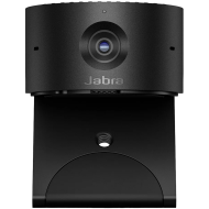 JABRA PanaCast 20, Premium AI-powered 4K Ultra HD video quality, AI-driven Intelligent Zoom, Intelligent Lighting Optimization, P-n-P, Powerful on-board AI processor, Integrated privacy cover, Clips to any monitor, with protective case, Plug&Play
