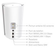 TP-LINK DECO X80-5GWIFI6 AX6000 MESH 1PK