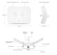 UBIQUITY LTU LONG RANGE WIFI 6 AP