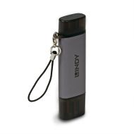 Card Reader Lindy USB 3.2 Type C&A, m/SD