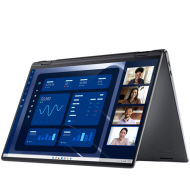 Laptop 2-in-1 Dell Latitude 9450, Procesor Intel Core Ultra 7 165U vPro, up to 4.9GHz, 14" QHD+ (2560x1600) Touch IPS Anti-Reflective/Anti-Smudge 500nits, RAM 32GB LPDDR5x 7467MHz, 1TB SSD M.2 PCIe NVMe, Intel Graphics, Wi-Fi 7, Windows 11 Pro