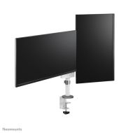 Suport dublu mon. birou NM 17"-27" alb