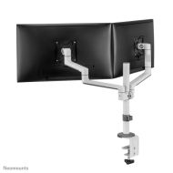 Suport dublu mon. birou NM 17"-27" alb
