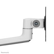 Suport dublu mon. birou NM 17"-27" alb