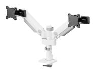 Brat dublu mon. birou NM 24"-34" alb