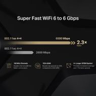 MERCUSYS MR90X AX6000 WIFI 6 ROUTER