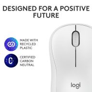 Mouse Logitech M240 Silent Wireless alb
