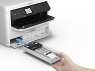 Imprimanta inkjet color Epson WorkForce Pro WF-C529RDW A4, 24ppm, 4800x1200 dpi, duplex, USB, LAN, Wi-Fi, starter cerneala