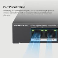 MERCUSYS DESKTOP SWITCH 8PORT GB MS108GP