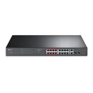 TPL SW 16P-POE ,2P-GB SFP UNMNGD RM
