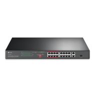 TPL SW 16P-POE ,2P-GB SFP UNMNGD RM