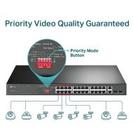 TPL SW 24P-FE 2P-GB UNMNGD RM POE