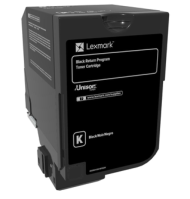 LEXMARK 74C20K0 TONER CARTRIDGE BLACK