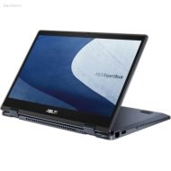  Laptop convertibil ASUS ExpertBook B3 Flip B3402FVA-EC0800 în mod laptop, deschis, văzut dintr-un unghi din stânga.