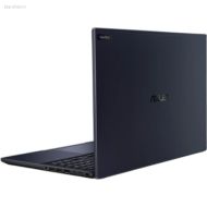 Laptop ASUS ExpertBook B3 B3604CMA-Q9112 vedere din spate-stanga partial deschis profil.