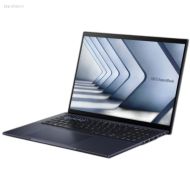 Laptop ASUS ExpertBook B5 B5604CMA-QW0635X vedere din unghi dreapta deschis ecran pornit.