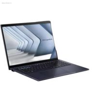 Laptop ASUS ExpertBook B5 B5604CMA-QW0635X vedere din unghi stanga deschis cu ecran activ.