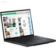 Laptop ASUS Zenbook Duo UX8406CA-PZ166X mod laptop traditional vedere din stanga.