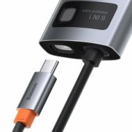Dock. Station Baseus Metal Gleam 5 in 1