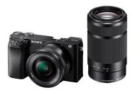 Kit Sony A6100 24MP 55-210mm + 16-55mm